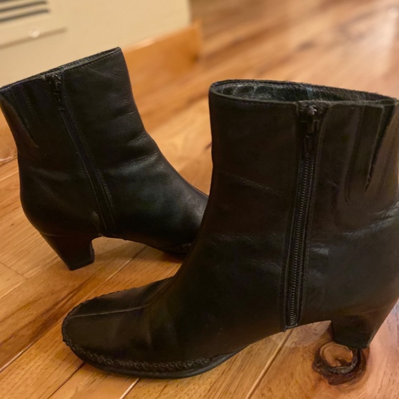 Womens Pikolinos  boots size European 37 black new condition leather - Picture 3 of 5